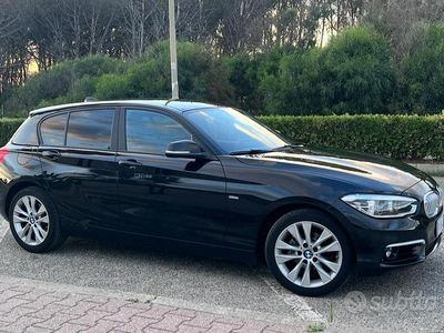 Usata BMW 118 150 CV (110 kW) 2017 Nero Utilitaria