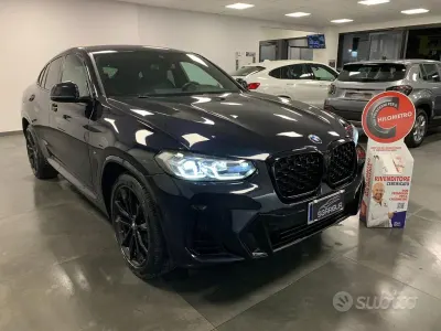 Usata BMW X4 M Sport 190 CV (139 kW) 2023 Blu SUV
