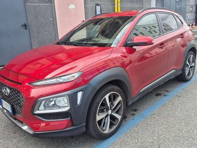 Usata Hyundai Kona Style 120 CV (88 kW) 2018 Rosso SUV