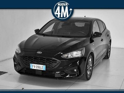 Usata Ford Focus ST-Line 120 CV (88 kW) 2019 Nero Berlina