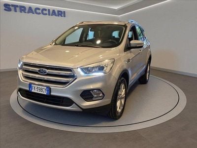 Usata Ford Kuga Titanium S 120 CV (88 kW) 2017 Argento metallizzato SUV