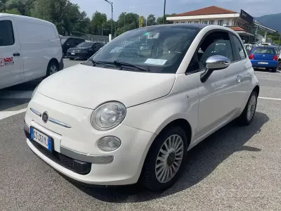 Usata Fiat 500 Lounge 95 CV (69 kW) 2012 Bianco Berlina