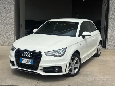 Begagnad Audi A1 Ambition 185 HK (136 kW) 2011 Vit Halvkombi