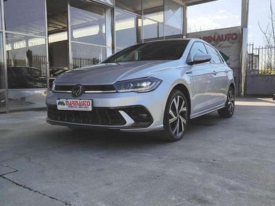 Usata VW Polo R-line 95 CV (69 kW) 2022 Grigio Utilitaria