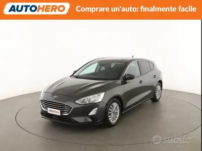 Usata Ford Focus Titanium 120 CV (88 kW) 2019 Grigio Berlina