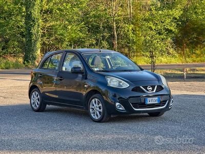 Usata Nissan Micra Acenta 80 CV (58 kW) 2014 Nero Utilitaria