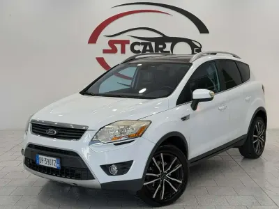 Usata Ford Kuga Titanium 136 CV (100 kW) 2008 Bianco SUV
