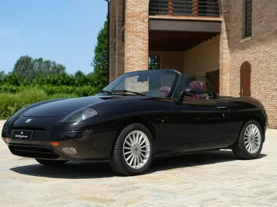 Usata Fiat Barchetta 131 CV (96 kW) 1999 Nero Cabrio