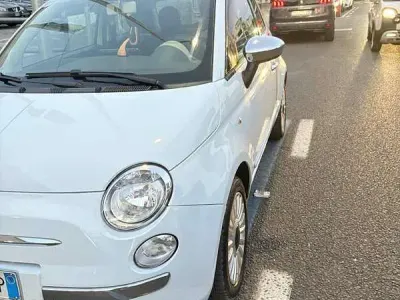 Usata Fiat 500 Pop 75 CV (55 kW) 2008 Blu/azzurro Utilitaria