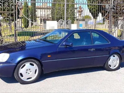 Usata Mercedes CL500 320 CV (235 kW) 1995 Blu/azzurro Coupé