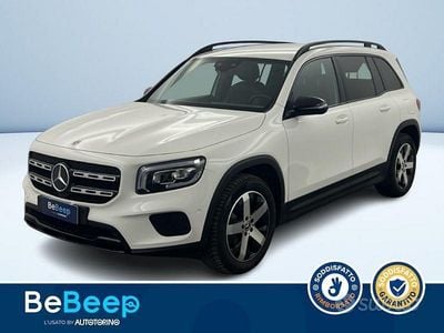 Usata Mercedes GLB200 Business 150 CV (110 kW) 2022 Bianco pastello SUV