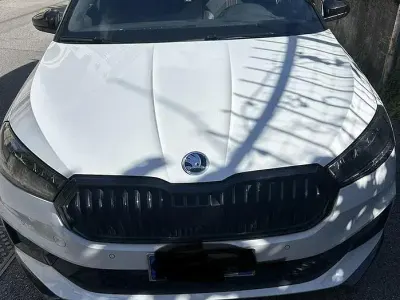 Begagnad Skoda Fabia Monte Carlo 80 HK (58 kW) 2024 Vit Halvkombi