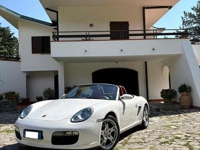 Usata Porsche Boxster 245 CV (180 kW) 2008 Bianco Cabrio