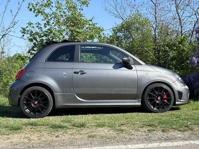 Usata Abarth 595C Competizione 180 CV (132 kW) 2017 Grigio Cabrio