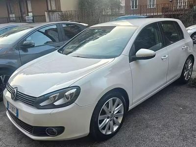 Usata VW Golf VI Highline 122 CV (89 kW) 2011 Bianco Utilitaria