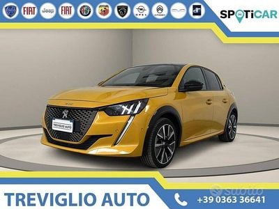 Usata Peugeot 208 GT 100 kW (136 CV) 2021 Giallo Utilitaria