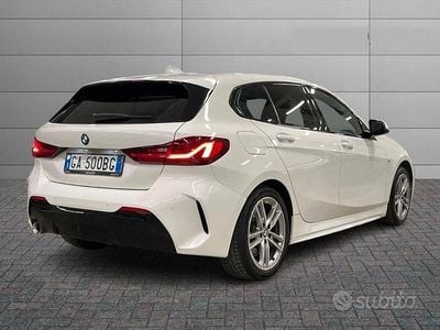 Usata BMW 116 M Sport 2020 Bianco Utilitaria
