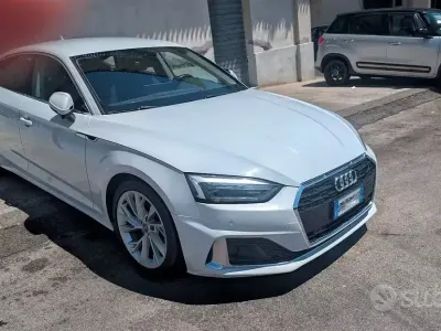 Usata Audi A5 Sportback Advanced 204 CV (150 kW) 2020 Bianco Utilitaria