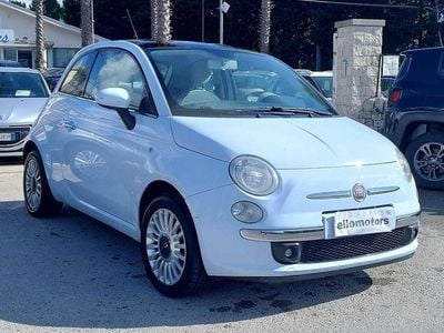 Usata Fiat 500 Lounge 69 CV (50 kW) 2008 Blu Utilitaria