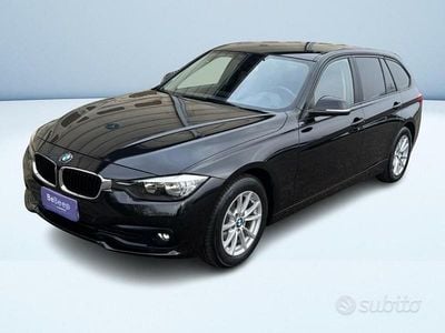 Usata BMW 318 Advantage 149 CV (109 kW) 2017 Nero Station wagon
