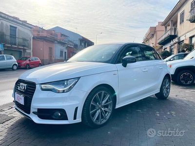 Usata Audi A1 Admired 89 CV (65 kW) 2014 Bianco Berlina
