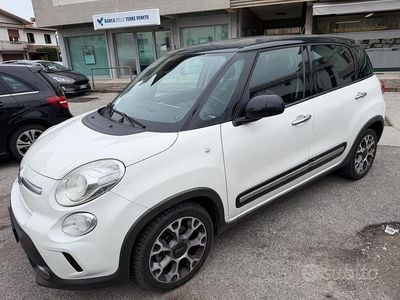 Usata Fiat 500L Trekking 105 CV (77 kW) 2014 Bianco Monovolume