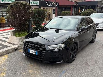 Usata Audi A3 Sport 116 CV (85 kW) 2017 Nero Berlina
