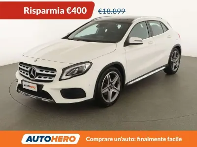 Usata Mercedes GLA180 AMG line 122 CV (89 kW) 2019 Bianco SUV