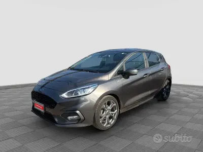 Usata Ford Fiesta ST-Line 95 CV (69 kW) 2021 Magnetic grey Utilitaria
