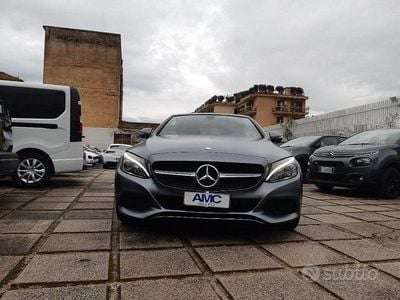 Usata Mercedes C250 Premium 204 CV (150 kW) 2017 Grigio Cabrio