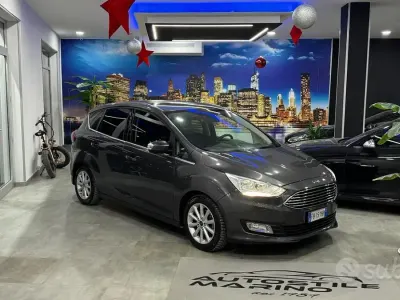 Usata Ford C-MAX Titanium 120 CV (88 kW) 2015 Grigio Monovolume