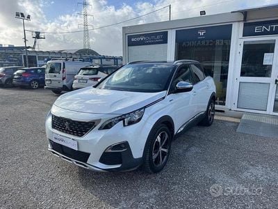 Usata Peugeot 3008 GT-line 120 CV (88 kW) 2017 Bianco SUV