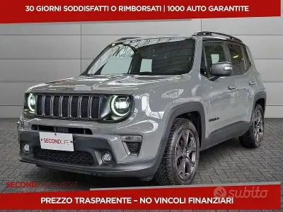 Usata Jeep Renegade 80th Anniversary 131 CV (96 kW) 2021 Grigio SUV