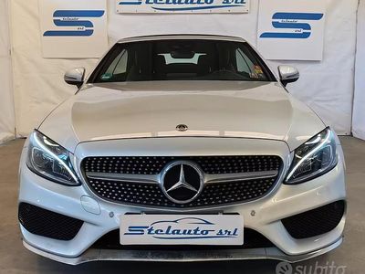 Usata Mercedes C220 Premium 170 CV (125 kW) 2018 Grigio Cabrio