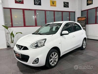 Usata Nissan Micra Tekna 80 CV (58 kW) 2015 Bianco Utilitaria