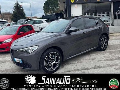 Usata Alfa Romeo Stelvio Super 209 CV (153 kW) 2019 Grigio SUV