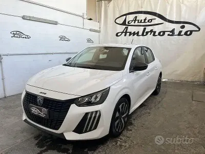 Usata Peugeot 208 75 CV (55 kW) 2024 Bianco Utilitaria