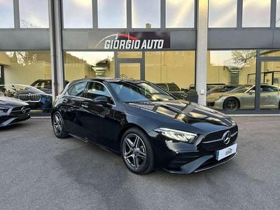 Usata Mercedes A180 AMG Line Premium 136 CV (100 kW) 2025 Nero Berlina