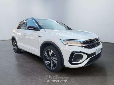 Usata VW T-Roc R-line 110 CV (80 kW) 2024 Bianco SUV