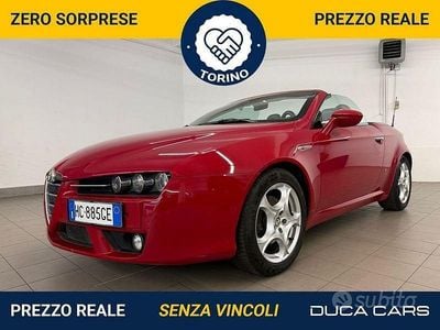 Usata Alfa Romeo Spider 185 CV (136 kW) 2007 Rosso Cabrio