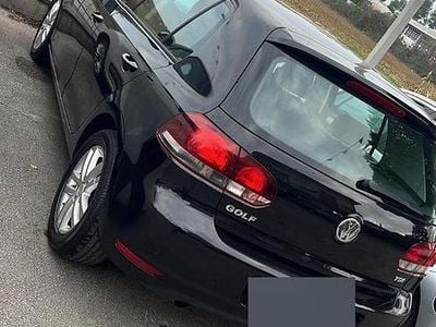 Begagnad VW Golf VI 105 HK (77 kW) 2010 Svart Halvkombi