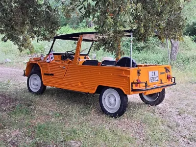 Usata Citroën Méhari 29 CV (21 kW) 1983 Arancione Cabrio