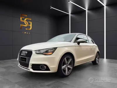 Begagnad Audi A1 Ambition 90 HK (66 kW) 2011 Vit Halvkombi