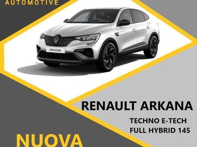 usata Renault Arkana Full Hybrid E-TECH 145 CV Techno NUOVA