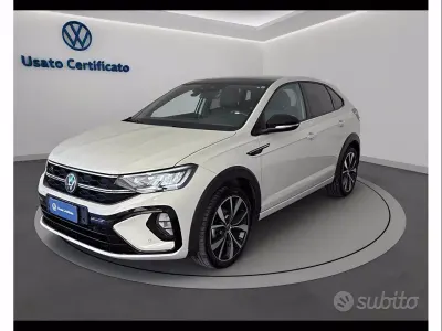 Usata VW Taigo R-line 110 CV (80 kW) 2023 Ascot grey/ tetto nero SUV