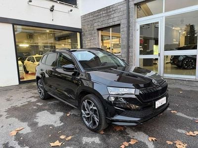 Usata Skoda Karoq SportLine 150 CV (110 kW) 2022 Nero SUV