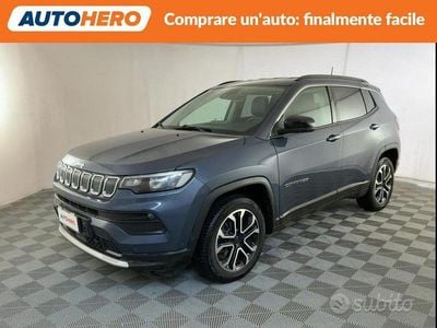 Usata Jeep Compass Limited 130 CV (95 kW) 2022 Blu SUV