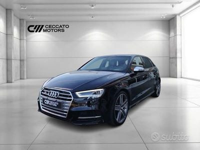 Usata Audi S3 300 CV (220 kW) 2019 Nero Berlina