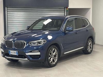 Usata BMW X3 M Sport 190 CV (139 kW) 2019 Blu/azzurro SUV