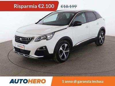 Bianco Usata 2018 Peugeot 3008 Allure SUV | 16.099 € (Buon prezzo)